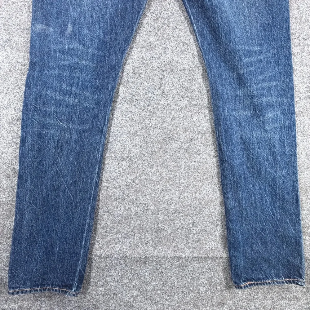 Levi's 501 Original Fit Jeans Mens 32x32 Blue Medium Wash Straight Button Fly